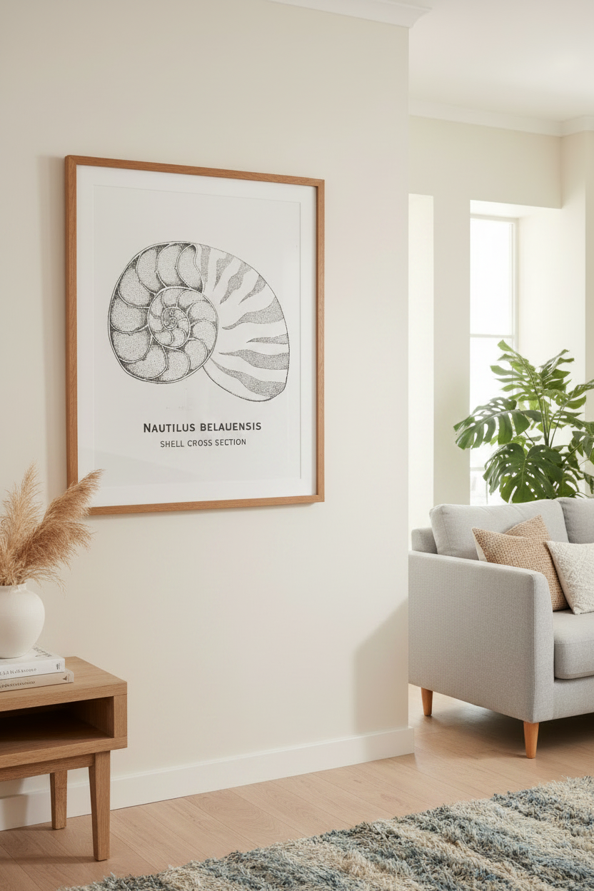 Nautilus Shell Room Mockup